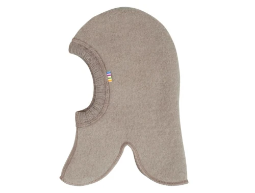 Joha elefanthue beige med dobbelt lag uld