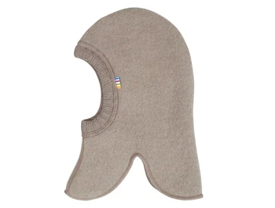 Joha elefanthue beige med dobbelt lag uld