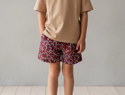 Soft Gallery badebukser Dandy russet brown coral