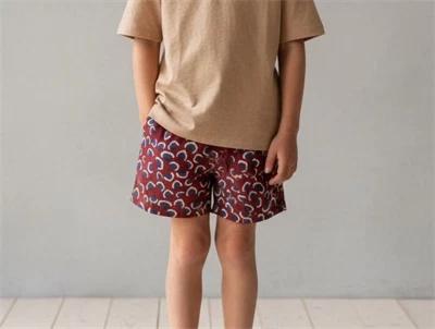 Soft Gallery badebukser Dandy russet brown coral