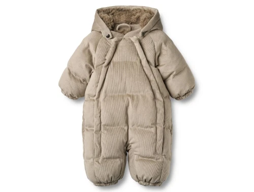 Wheat køredragt grey stone med hætte