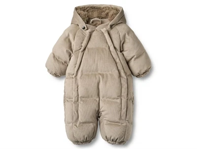 Wheat køredragt grey stone med hætte