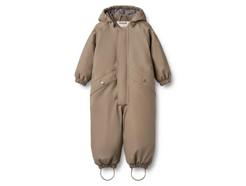 Wheat termoregndragt dry wood set forfra med hætte