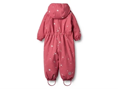 Wheat termo regndragt floating flowers med quiltet for set bagfra