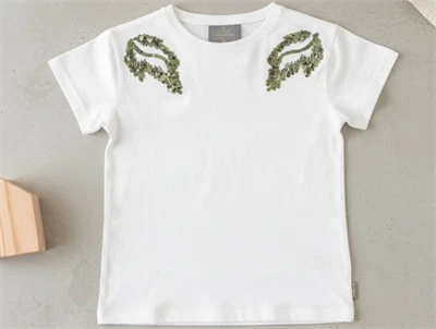 Creamie t-shirt cloud leaf