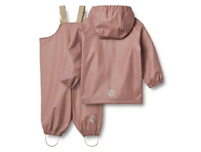 Wheat Charlie regnsæt dusty lilac bagside