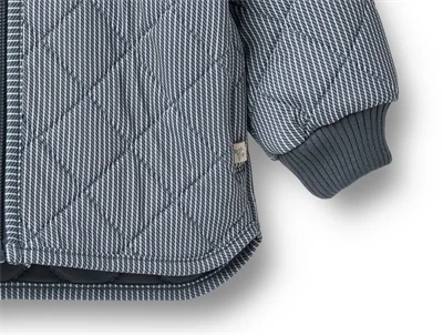 Wheat Loui termojakke ink stripe detalje