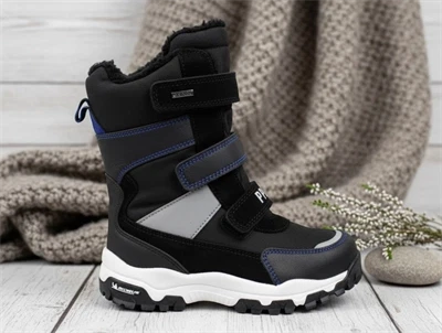 Primigi vinterstøvle nero med GORE-TEX og Michelin såler