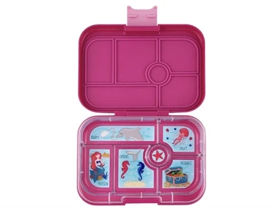 Yumbox Original bento madkasse malibu lilla/havfrue med 6 rum