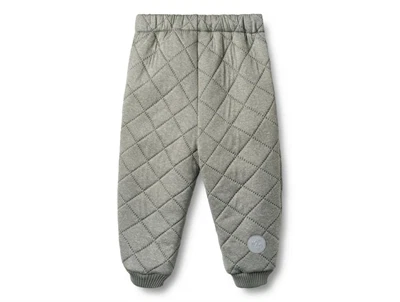 Wheat termobukser i farven thunder melange set bagfra