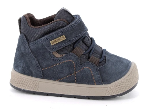 Primigi begyndersko i ruskind og tekstil med GORE-TEX