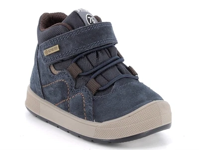 Primigi begyndersko i ruskind og tekstil med GORE-TEX