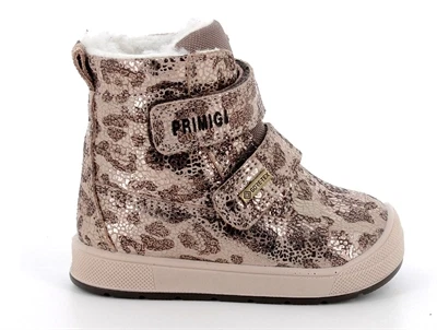Primigi vinterstøvle rosa glitter til baby med velcro