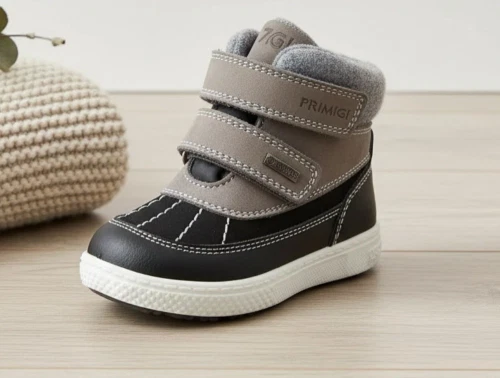 Primigi vinterstøvle grå/sort med uldmix og GORE-TEX