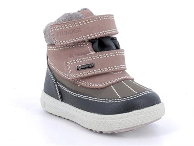 Primigi ankelstøvle i nubuck med uldmix og GORE-TEX vinterstøvle 