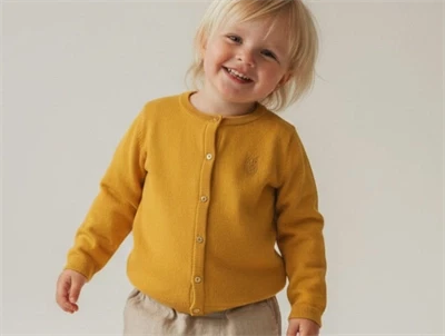 Soft Gallery Mila cardigan golden glow owl