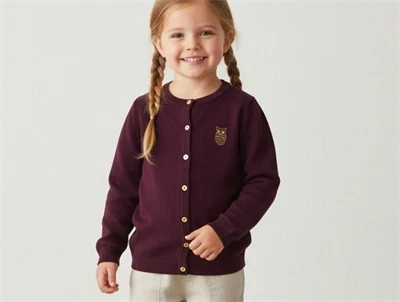 Soft Gallery cardigan Mila fig owl