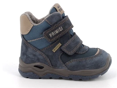 Primigi børnestøvle blå i ruskind og tekstil med GORE-TEX