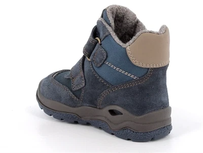 Primigi vinterstøvle navy med velcro til baby