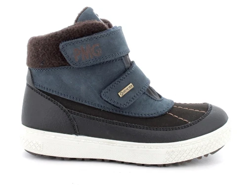Primigi vinterstøvle blå og sort med velcroremme
