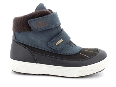 Primigi vinterstøvle blå og sort med velcroremme