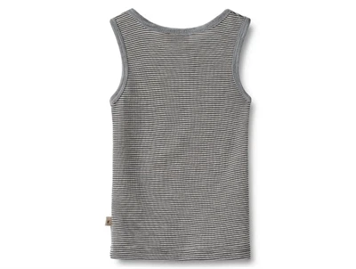 Wheat Wool tanktop navy stripe set bagfra