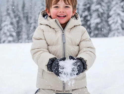 VER de TERRE baby dunjakke oat med aftagelig hætte