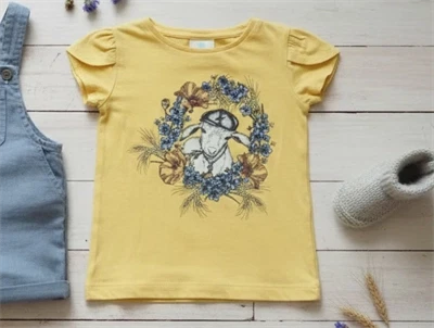 En Fant t-shirt jojoba dyreprint