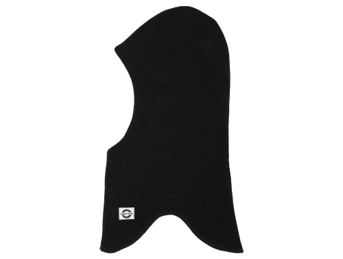 Mikk-Line uld elefanthue sort med vindstop