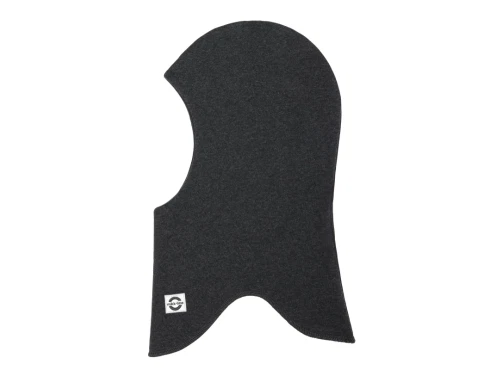 Elefanthue fra Mikk-Line i dark grey melange med dobbelt lag