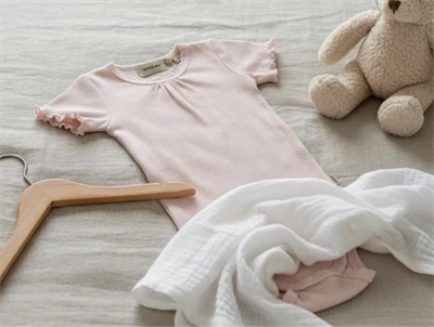 Wheat rose ballet rib body Edna