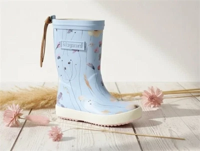 Bisgaard gummistøvle lavendel med blomster