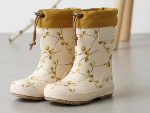 Bisgaard vintergummistøvle longan fruit med uldfoer