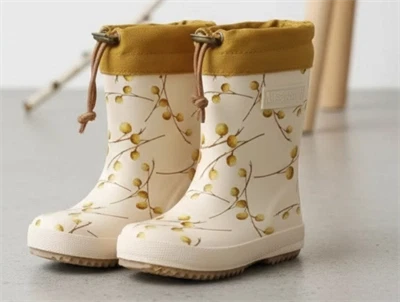 Bisgaard vintergummistøvle longan fruit med uldfoer