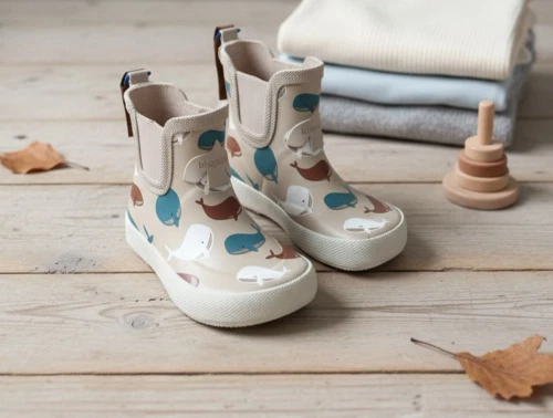 Bisgaard gummistøvler med hvalprint