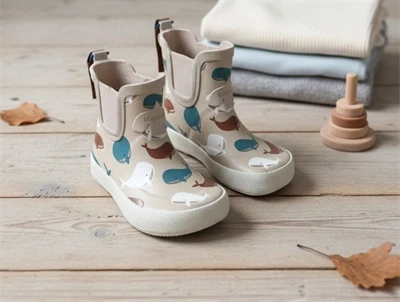 Bisgaard gummistøvler med hvalprint