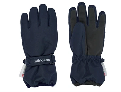 Mikk-Line handsker blue nights med fleecefor