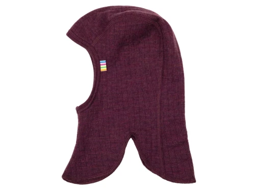 Joha elefanthue i blommefarvet merinould med dobbelt lag  