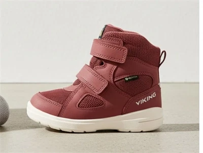 Viking dark pink vinterstøvle Fun Warm med GORE-TEX