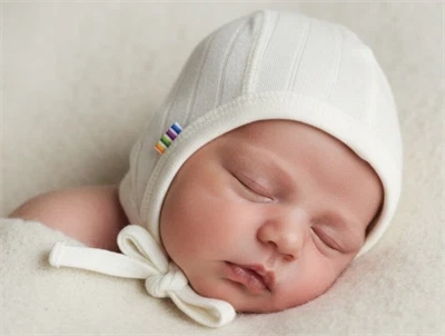 Joha natur hjelm merinould/silke