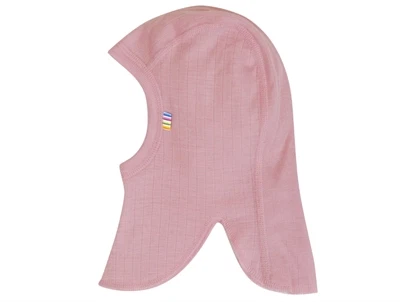 Joha elefanthue i old rose med dobbelt lag uld