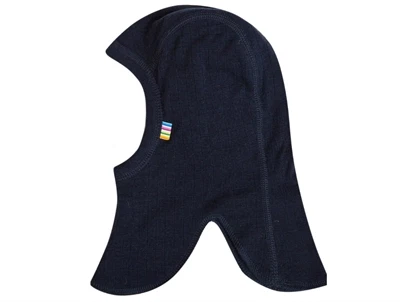 Joha elefanthue i marine med dobbelt lag uld