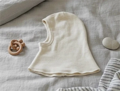 Joha creme balaclava elefanthue merinould