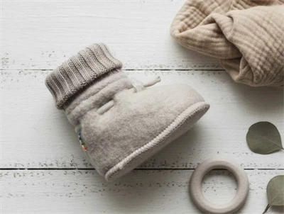 Joha futter sesame melange med elastiklukning i uld