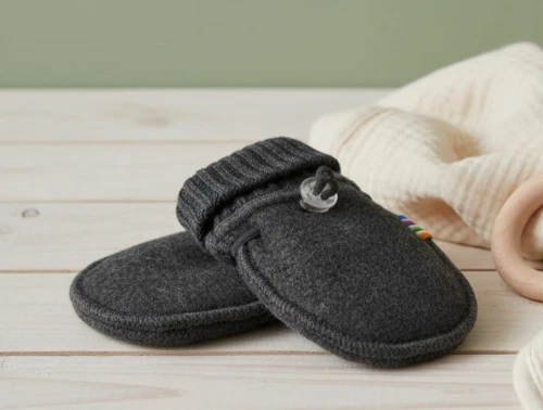 Joha vanter mørkegrå i uld med elastiklukning