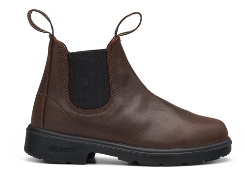 Blundstone Blunnies børne chelsea støvle brun læder