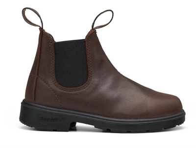 Blundstone Blunnies børne chelsea støvle brun læder