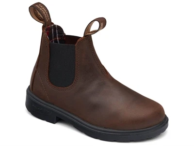 Blundstone Blunnies børne chelsea støvle brun læder