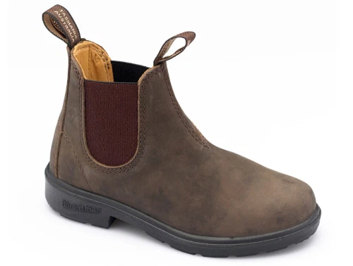 Blundstone Blunnies børne chelsea støvle rustik brun læder