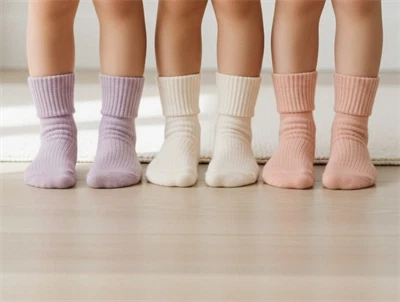 MP strømper cherry blossom mix bomuld (3-pak)